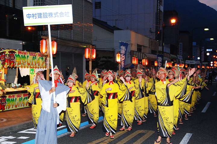 備中たかはし松山踊りへの参加